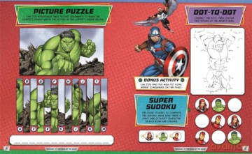 Marvel Hulk Activity Sticker Book [KSIĄŻKA]