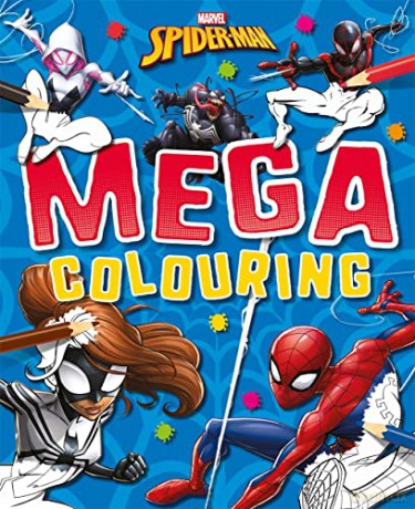 Marvel Spider-Man Mega Colouring - Unknown [KSIĄŻKA]