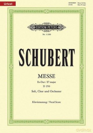 Mass E Flat Major D 950 - Franz Schubert [KSIĄŻKA]