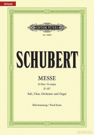 Mass In G D167 - Franz Pete Schubert [KSIĄŻKA]