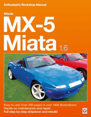 Mazda Mx5 Miata 16 Enthusiasts Workshop - Rod Grainger [KSIĄŻKA]