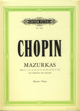 Mazurkas For Piano - Frederic Chopin [KSIĄŻKA]