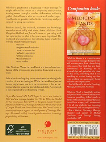 Medicine Hands Therapists Workbook And Journal: Activities To Deepen Oncology Massage Practice - Gayle Macdonald [KSIĄŻKA]
