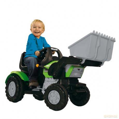 Big Traktor John Xl Z Ładowarką [ZABAWKA]