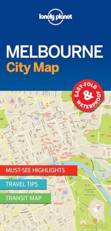 Melbourne City Map [KSIĄŻKA]