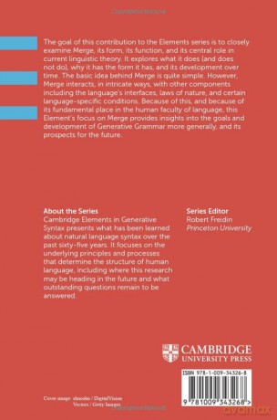 Merge And The Strong Minimalist Thesis - Chomsky Noam [KSIĄŻKA]