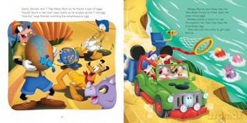 Mickey Mouse Funhouse: Adventures in Dino-Sitting (Disney Junior: Mickey Mouse Funhouse) - Disney Books [KSIĄŻKA]