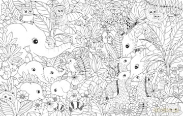 Million Baby Animals - Lulu Mayo [KSIĄŻKA]