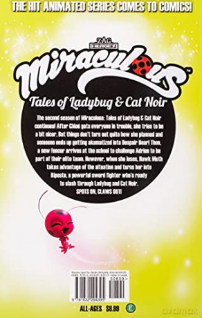 Miraculous: Tales of Ladybug and Cat Noir: Season Two - Bye Bye, Little Butterfly! - Zag Entertainment [KSIĄŻKA]