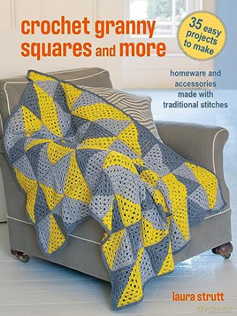Modern Granny Square Crochet And Mo - Strutt Laura [KSIĄŻKA]