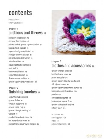 Modern Granny Square Crochet And Mo - Strutt Laura [KSIĄŻKA]