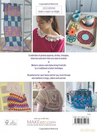Modern Granny Square Crochet And Mo - Strutt Laura [KSIĄŻKA]