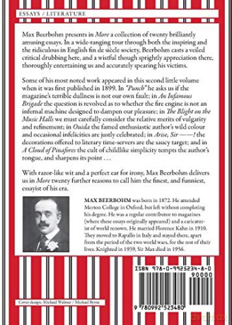 More - Max Beerbohm [KSIĄŻKA]