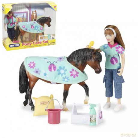Breyer Zestaw Do Pielęgnacji Kucyków [FIGURKA]