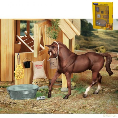 Breyer Zestaw Stajenny Do Karmienia [FIGURKA]