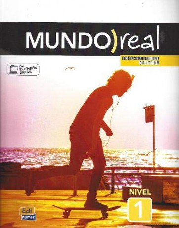 Mundo Real International Edition Nivel 1: Student Book In Spanish with explanations etc in English: New revised edition of 2018 - Team Mundo Real [KSIĄŻKA]