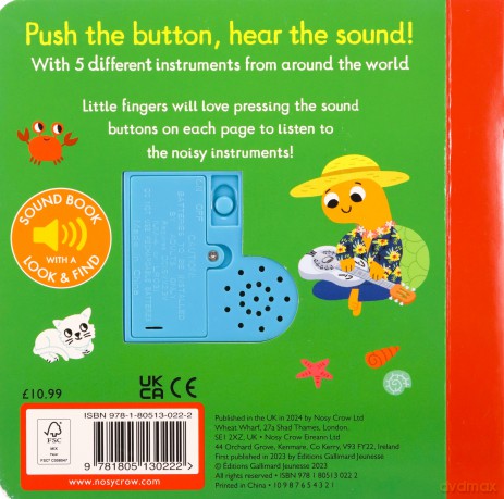 Music From Around The World Sound Book - Marion (Ils) Billet [KSIĄŻKA]