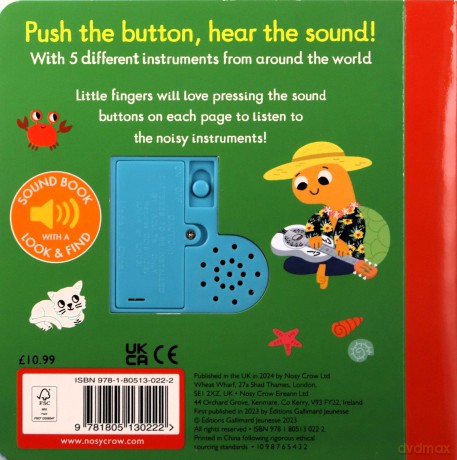 Music From Around The World Sound Book - Marion (Ils) Billet [KSIĄŻKA]