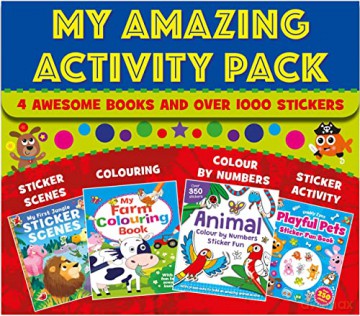 My Amazing Activity Pack/4 Books - Igloo Books [KSIĄŻKA]