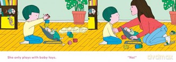 My Baby Sister Is A Diplodocus - Aurore Petit [KSIĄŻKA]
