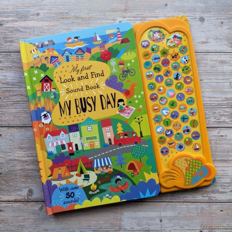 My Busy Day Sound Book - Rebecca Bagley [KSIĄŻKA]