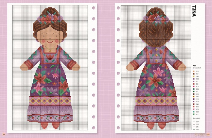 My Cross Stitch Doll - Susan Bates [KSIĄŻKA]