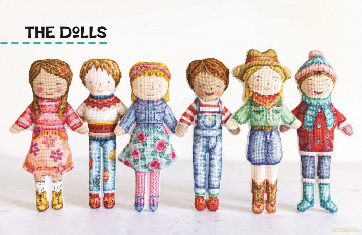 My Cross Stitch Doll - Susan Bates [KSIĄŻKA]