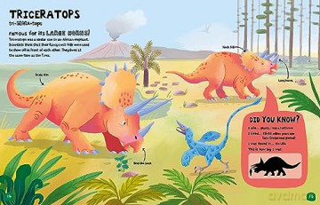 My First Book Of Dinosaurs - Annabel Griffin [KSIĄŻKA]