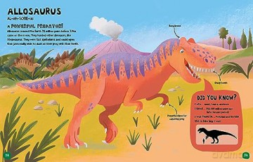 My First Book Of Dinosaurs - Annabel Griffin [KSIĄŻKA]