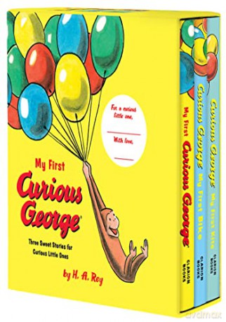 My First Curious George 3 Book Box Set - H A Rey [KSIĄŻKA]