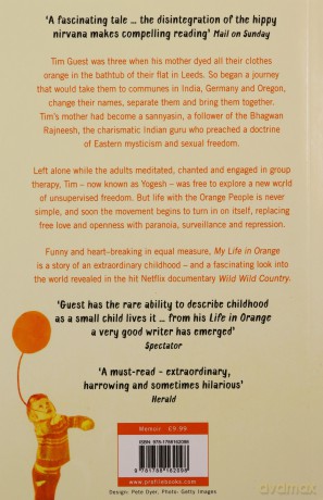 My Life In Orange - Tim Guest [KSIĄŻKA]