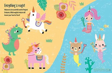 My Sticker Dress Up Magical Creatures - Louise Anglicas [KSIĄŻKA]