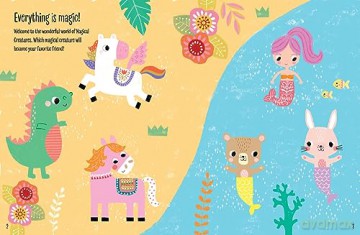 My Sticker Dress Up Magical Creatures - Louise Anglicas [KSIĄŻKA]