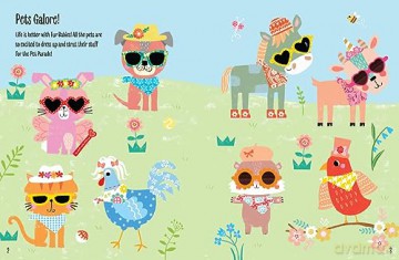 My Sticker Dress Up Pets - Louise Anglicas [KSIĄŻKA]