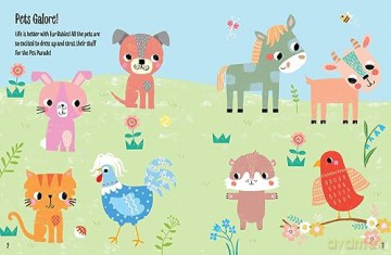 My Sticker Dress Up Pets - Louise Anglicas [KSIĄŻKA]