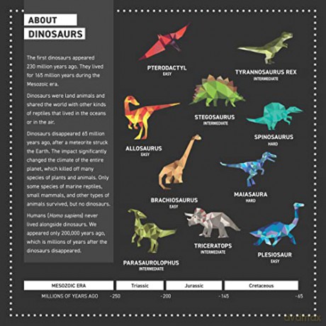 My Sticker Paintings Dinosaurs - Clorophyl Editions [KSIĄŻKA]