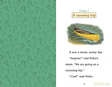 Mystery Of The Fishy Canoe - Fran Manushkin [KSIĄŻKA]