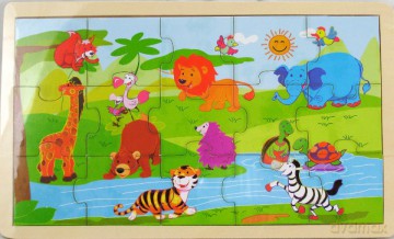 Brimarex Puzzle Drew.Zwierzęta Dzikie [PUZZLE]