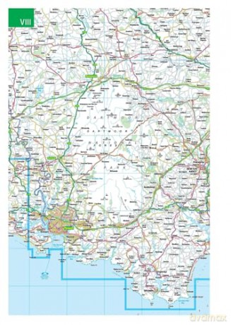 Navigator Street Atlas Devon - Philips Maps [KSIĄŻKA]