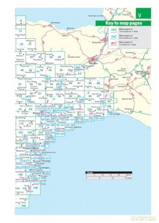 Navigator Street Atlas Devon - Philips Maps [KSIĄŻKA]