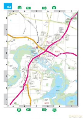 Navigator Street Atlas Norfolk - Philips Maps [KSIĄŻKA]