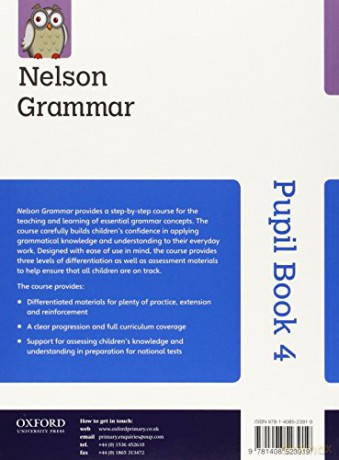 Nelson Grammar: Pupil Book 4 (Year 4/P5) Pack of 15 - Wendy Wren;John Jack [KSIĄŻKA]