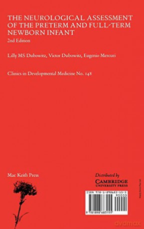 Neuro Assess Pre Term Infant 2ed - Dubowitz Lilly M. S [KSIĄŻKA]