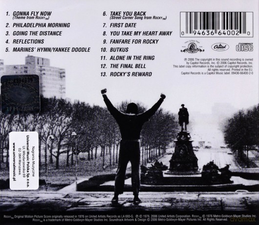Rocky: 30th Anniversary Edition soundtrack [CD]