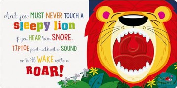 Never Touch A Sleepy Lion - Christie Hainsby [KSIĄŻKA]