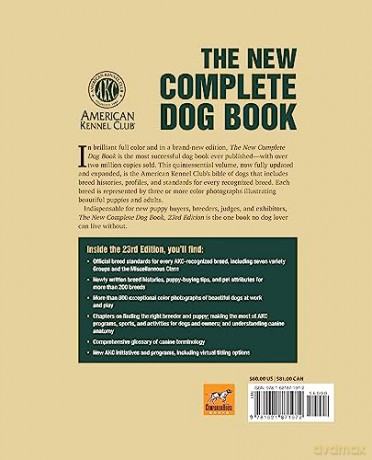 New Complete Dog Book - American Kennel Club [KSIĄŻKA]