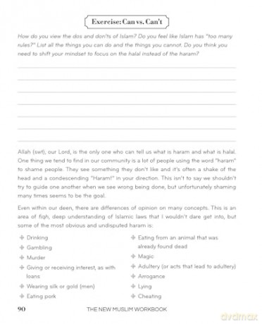 New Muslim Workbook - Bisma Parvez [KSIĄŻKA]