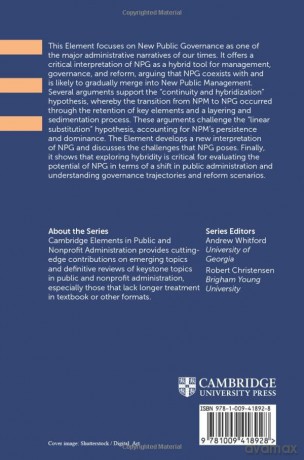 New Public Governance As A Hybrid - Laura Cataldi [KSIĄŻKA]