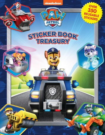 Nickelodeon Paw Patrol Sticker Book Treasury - Unknown [KSIĄŻKA]