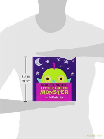 Nighty Night Little Green Monster - Ed Emberley [KSIĄŻKA]